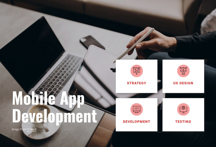 Make your app launch a success HTML Template