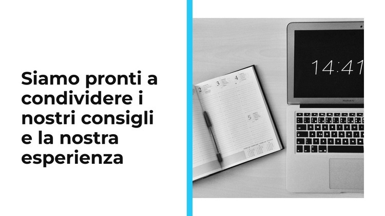 Il business innovativo è la nostra sfera Modelli di Website Builder