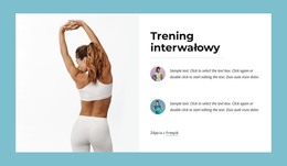 Interval Training – Strona Docelowa HTML