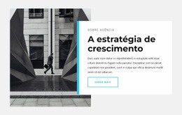 Nossa Estratégia De Crescimento - Website Creation HTML