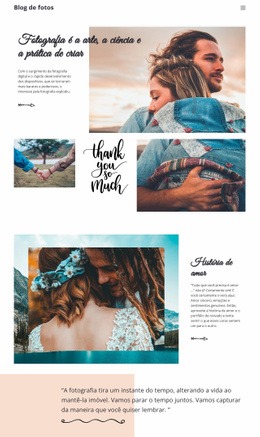 Fotografia Criativa - Design De Site Profissional