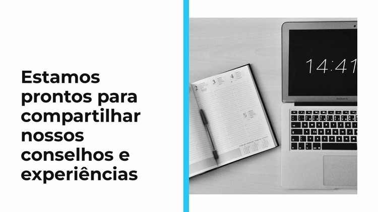 Negócios inovadores são nossa esfera Design do site