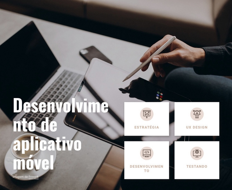 Torne o lançamento do seu aplicativo um sucesso Landing Page