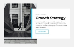 Premium Web Page Design For Our Growth Strategy