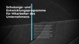 Innovatives Geschäft - HTML-Websitevorlage