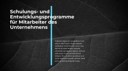 Innovatives Geschäft - HTML Website Maker