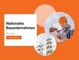 National Construction Company - Landingpage-Inspiration