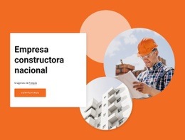 National Construction Company - Plantilla Creativa Multipropósito