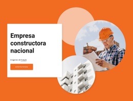 National Construction Company: Plantilla HTML5 Profesional Personalizable