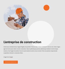 Page Web Pour Our Construction Group