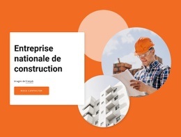 National Construction Company – Inspiration Pour La Page De Destination