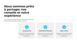 Consultations D'Affaires De Haut Niveau - Thème WordPress Exclusif