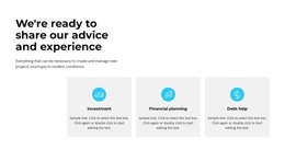 High-Class Business Consultations - HTML And CSS Template
