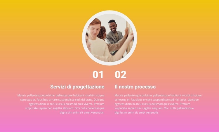 Alta classe Modelli di Website Builder