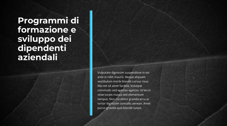 Affari innovativi Modello HTML5