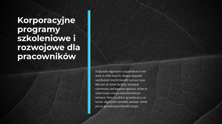 Innowacyjny biznes Motyw WordPress