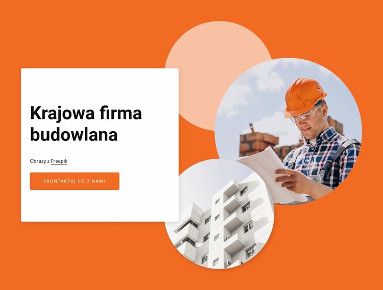 National construction company Szablon Joomla