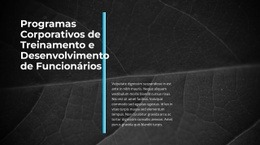 Negócios Inovadores - Melhor Maquete De Site