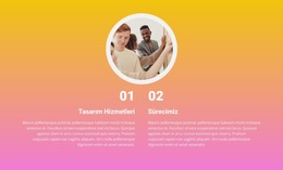 Yüksek Sınıf Için HTML Sitesi