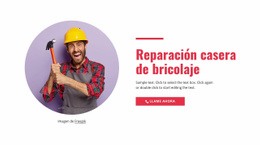 Plantilla Web Adaptable Para Reparación Del Hogar Paso A Paso