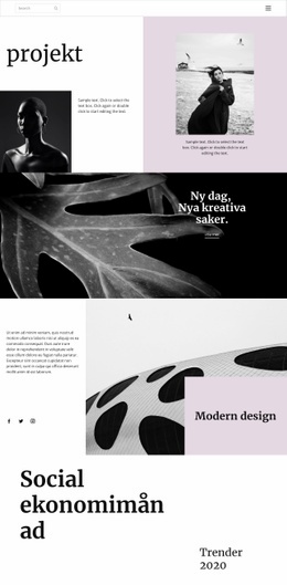 Stå Ut Från Andra - Webbplatsmall För Företagspremium