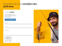 Prémiový Motiv WordPress Pro Navštivte Náš Tábor Dnes