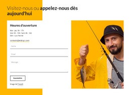 Visitez Notre Camp Aujourd'Hui - HTML Builder Online