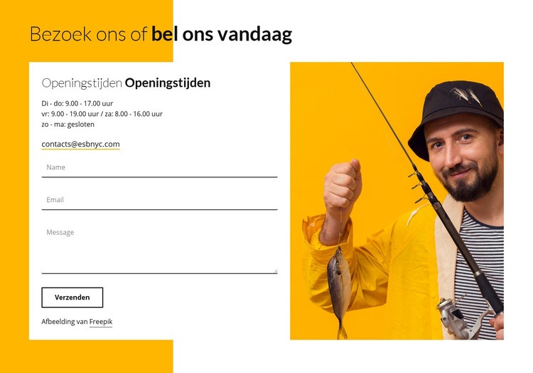 Bezoek ons kamp vandaag HTML5-sjabloon