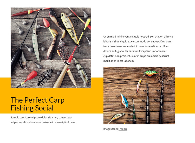 Fishing and wildlife spotting WordPress Theme