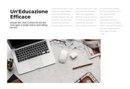 Il Miglior Effetto Di Apprendimento - Generatore Di Siti Web Professionale Personalizzabile