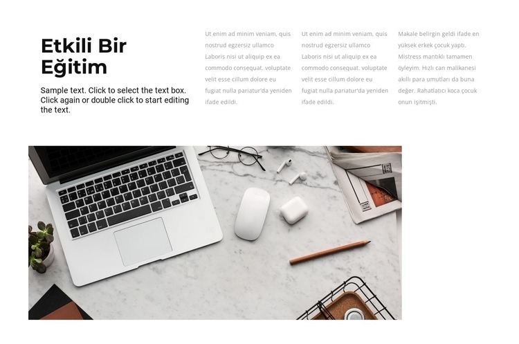 En iyi öğrenme etkisi Html Web Sitesi Oluşturucu