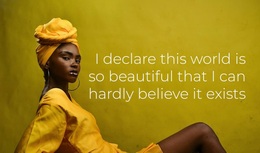 Model Says - Free Templates