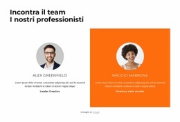 Conoscere La Squadra Progettazione Di Siti Web