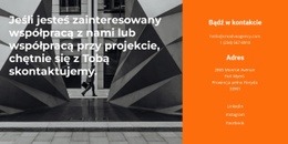 Odwiedź Nas Lub Zadzwoń - Makieta Projektu Strony Internetowej