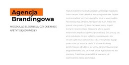 Tekst Z Kolorowym Tłem - Responsywny Projekt Strony Internetowej