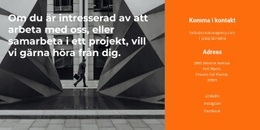 Kom Och Besök Eller Ring Oss - Responsiv HTML5-Mall