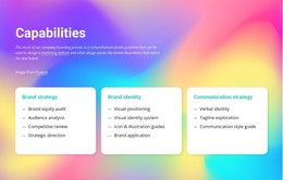 Design Studio Capabilities - HTML Template