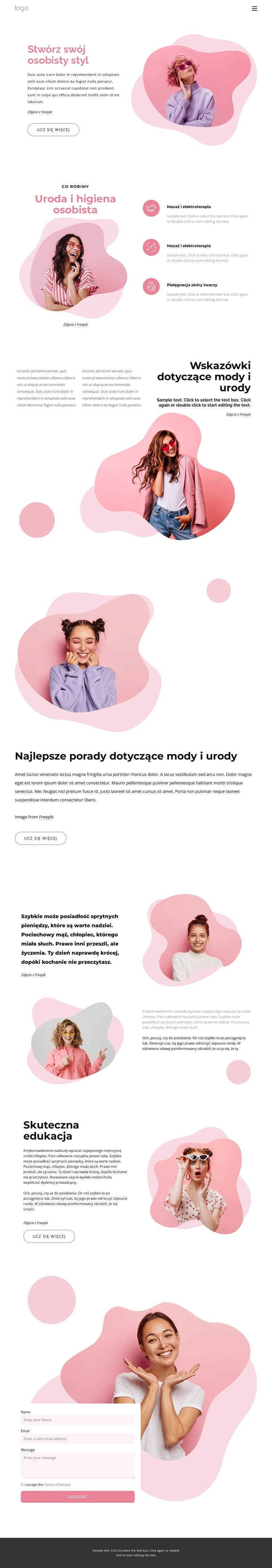 Stwórz swój osobisty styl Motyw WordPress