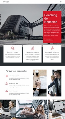 Coaching Executivo - Design De Site Personalizado