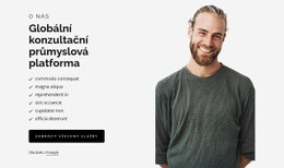 Global Consulting Industry Platform – Prémiová Šablona