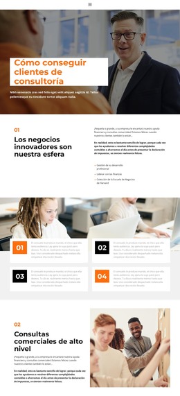 About Business Education Plantilla HTML