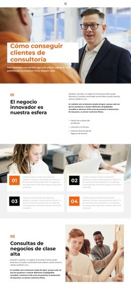 About Business Education - Plantilla Gratuita De Una Página