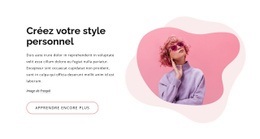 Créer Un Style De Mode - Conception De Site Web Simple