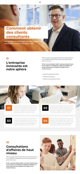 Modèle HTML5 Exclusif Pour About Business Education