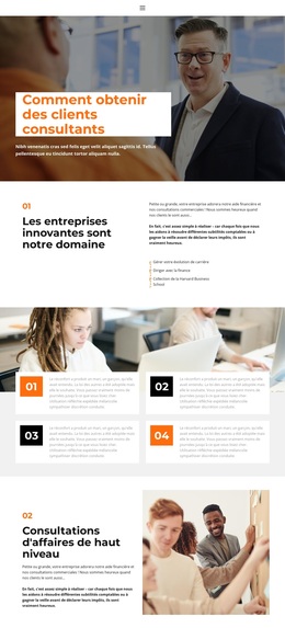 About Business Education - Thème WordPress Ultime