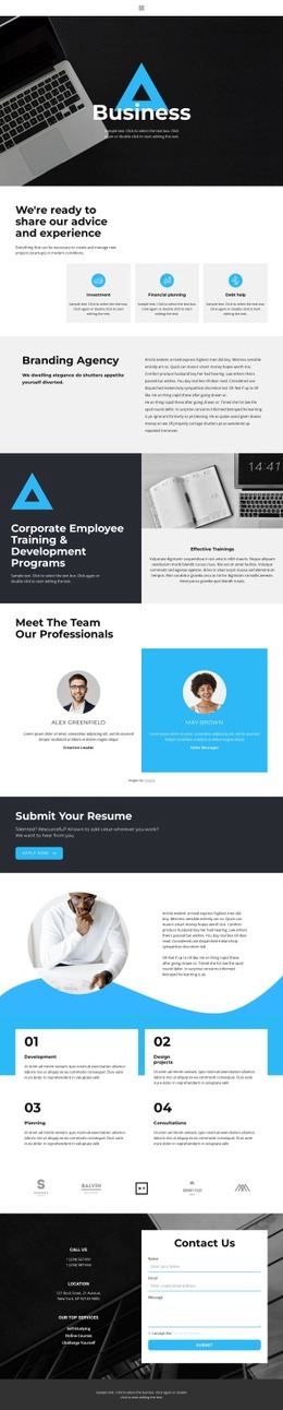 IT direction - Html Code Example by Nicepage