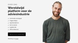 Global Consulting Industry Platform - Bestemmingspagina Voor E-Commerce