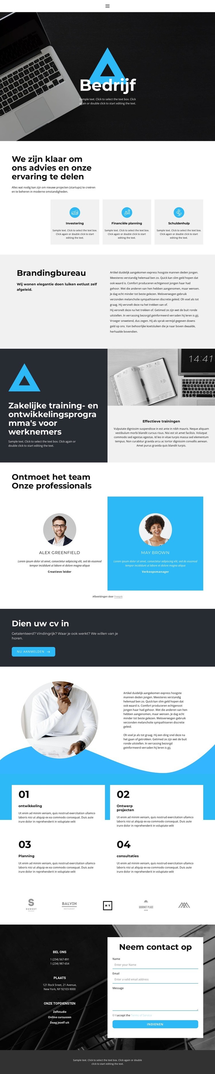 Vind uw perfecte niche Website ontwerp