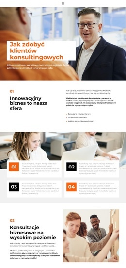 Ekskluzywny Szablon HTML5 Dla About Business Education