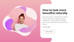 Free CSS For How To Look More Beautiful Naturally